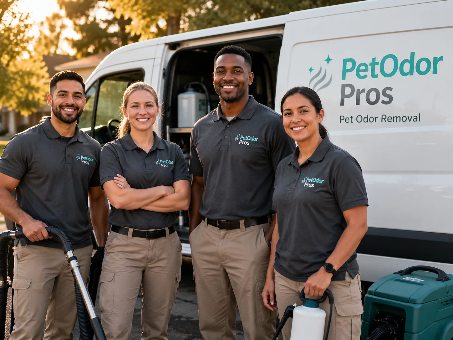 Pet Odor Removal team serving Wales, ND